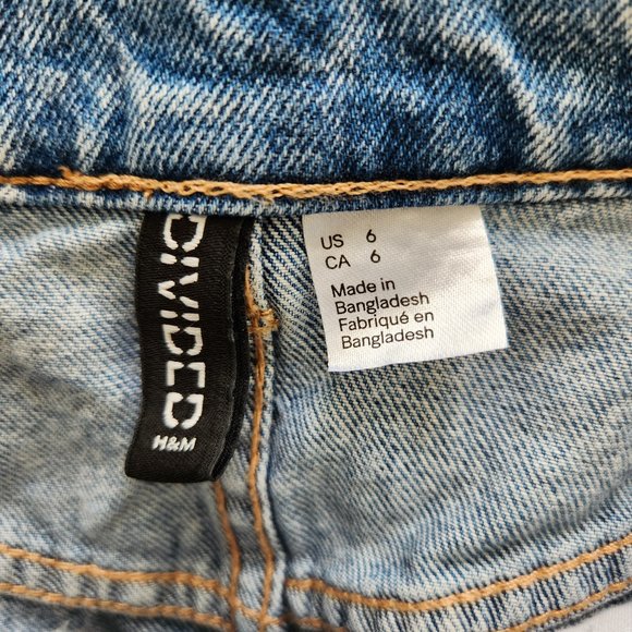 Distressed Mini Skirt H&M - Picture 5 of 6